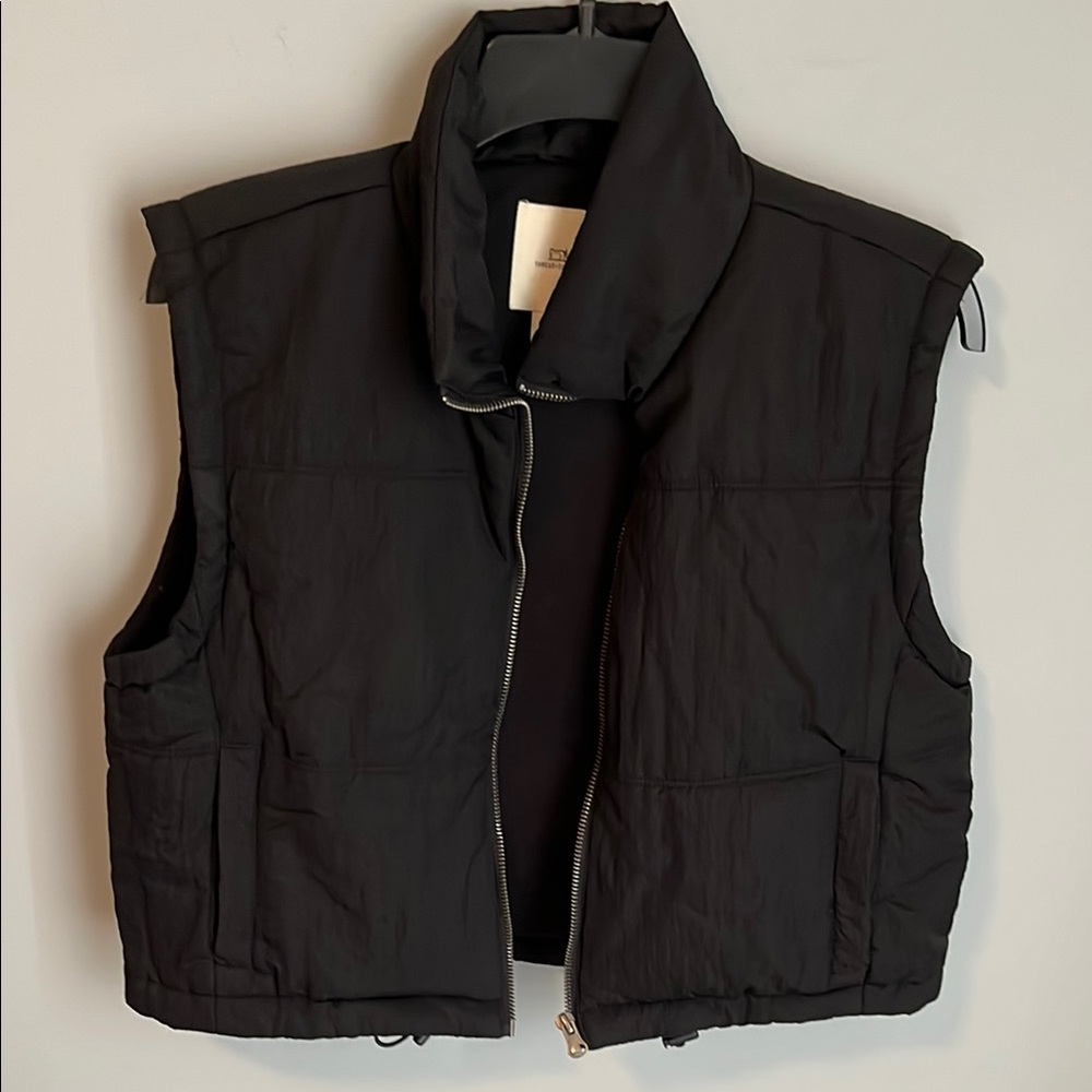 Black Puffer Vest